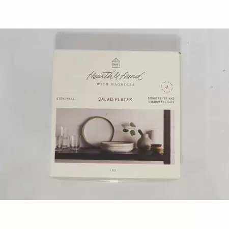 Photo 1 of **4 PACK** Stoneware Reactive Glaze Salad Plate - Hearth & Hand with Magnolia