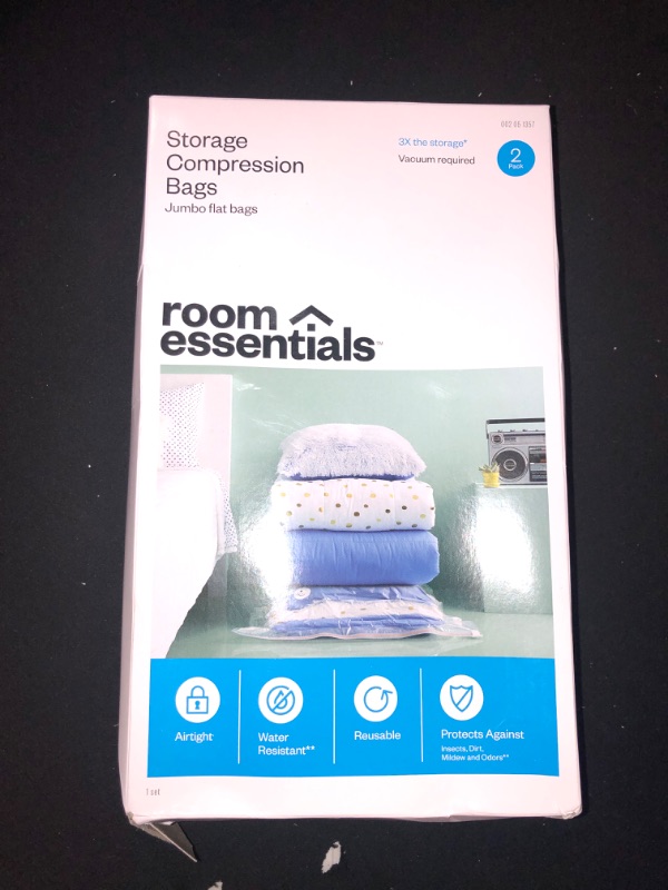 Photo 2 of 2 Compression Bags Jumbo Clear - Room Essentials