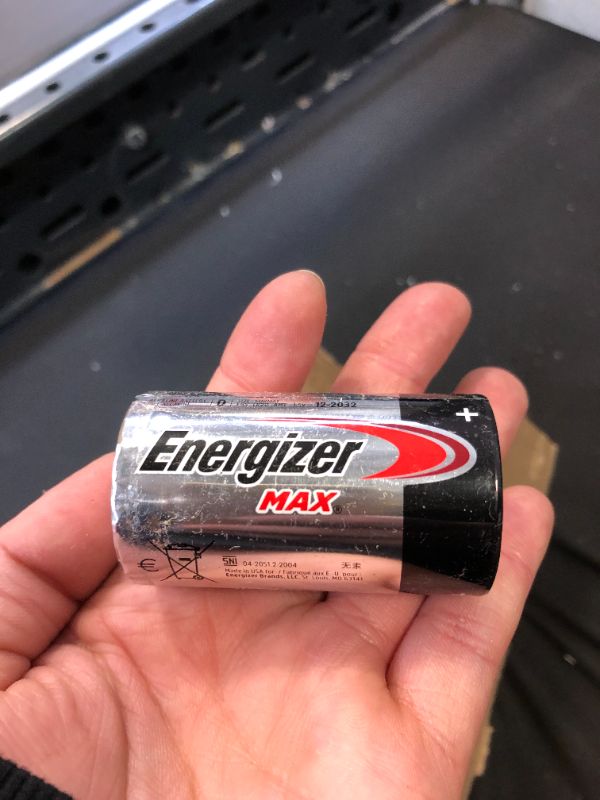 Photo 3 of Energizer MAX D Batteries (12 Pack), D Cell Alkaline Batteries ( USED)
