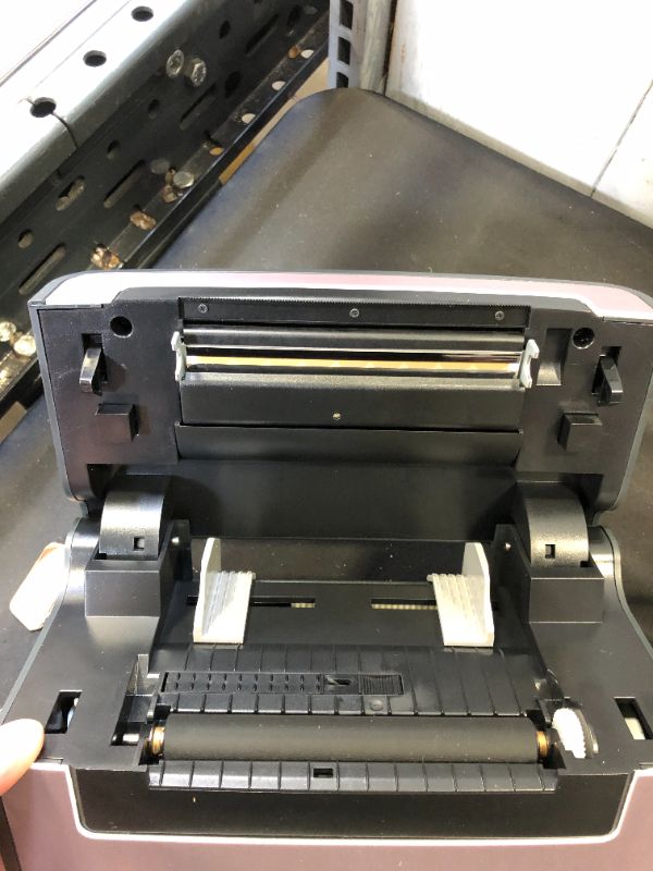 Photo 1 of Shipping Label Printer - 2022 Upgraded iDPRT 150mm/s Thermal Label Printer, Label Printer for Shipping Packages & Small Business, Compatible with Shopify,eBay,Amazon&Etsy,etc,Support Windows,Mac,Linux ( TURNS ON ,UNABLE TO TEST ITEM ) 
