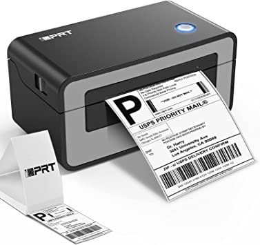 Photo 1 of Shipping Label Printer - 2022 Upgraded iDPRT 150mm/s Thermal Label Printer, Label Printer for Shipping Packages & Small Business, Compatible with Shopify,eBay,Amazon&Etsy,etc,Support Windows,Mac,Linux ( TURNS ON ,UNABLE TO TEST ITEM ) 
