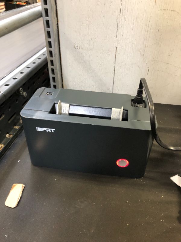 Photo 1 of Shipping Label Printer - 2022 Upgraded iDPRT 150mm/s Thermal Label Printer, Label Printer for Shipping Packages & Small Business, Compatible with Shopify,eBay,Amazon&Etsy,etc,Support Windows,Mac,Linux ( TURNS ON ,UNABLE TO TEST ITEM ) 

