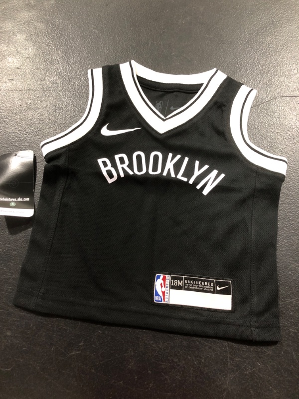 Photo 1 of Brooklyn NBA jersey size 18M