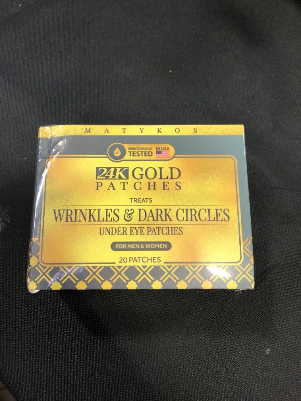 Photo 3 of 24K Gold Under Eye Patches - 20 PCS - Collagen and Hyaluronic Acid Pads that Helps Reducing Under Eye Puffiness, Wrinkles, and Dark Circles - NO Artificial Fragrance or Alcohol
EXP 04/10/2025