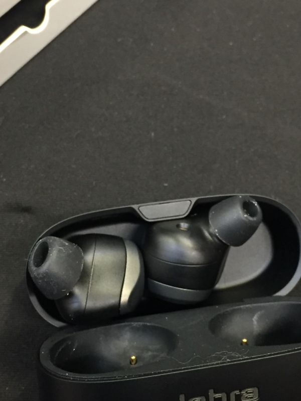 Photo 4 of Jabra Elite 85T True Wireless Bluetooth Noise Cancelling Earbuds (Titanium Black)