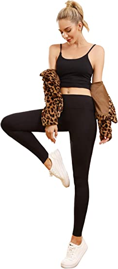 Photo 1 of Buenon Ninos Women's Yoga Pants Leggings High Waist Tummy Control Non See-Through Workout Pants Running Butt Lift Tights - Sz Small