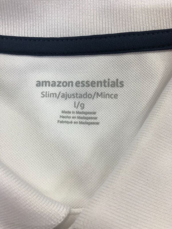 Photo 3 of Amazon Essentials Men's Slim-Fit Quick-Dry Golf Polo Shirt