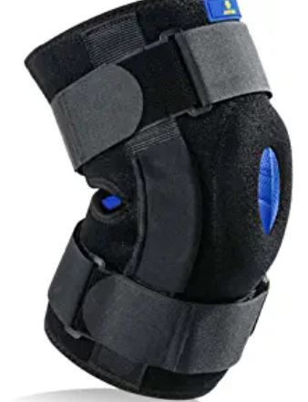 Photo 1 of ABYON Decompression Hinged Knee Braces for Knee Pain Meniscus Tear with Side Stabilizers for Man Women.Effective Relieves Arthritis,ACL,PCL,Injury Recovery.Patella Knee Support for Weightlifting,Workout,Gym