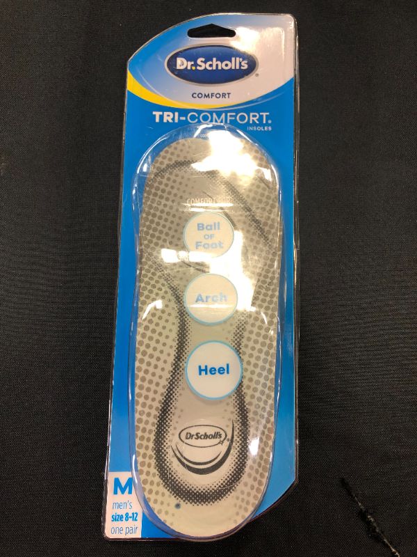 Photo 2 of Dr. Scholl's Insoles, Tri-Comfort, Men's Size 8-12