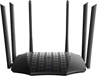 Photo 1 of Tenda AC21 Smart WiFi Router - Dual Band Gigabit Wireless (up to 2033 Mbps) Internet Router for Home, 4X4 MU-MIMO Technology, Parental Control Compatible with Alexa (AC2100)