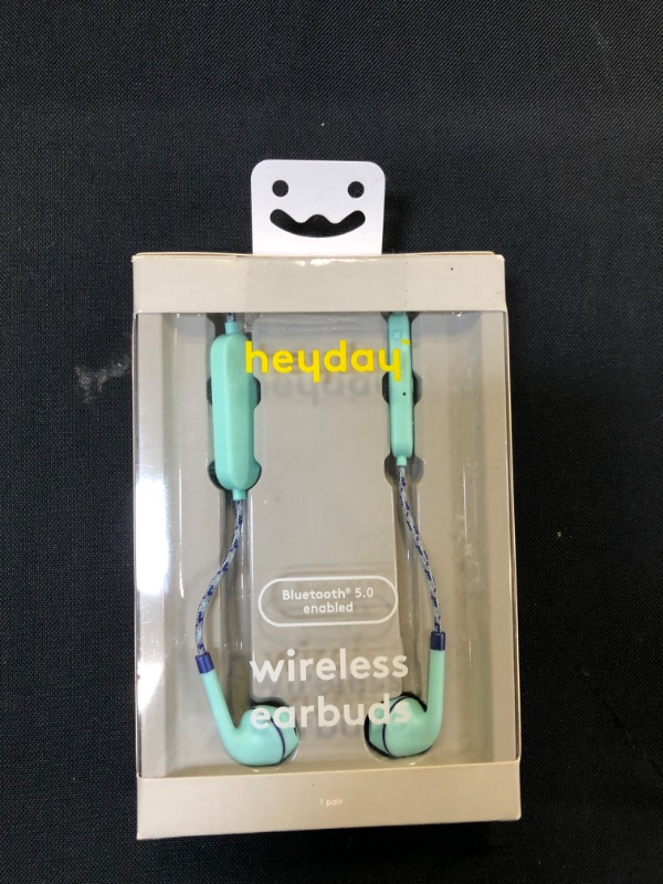 Photo 2 of  heyday Wired Earbuds - Spring Teal