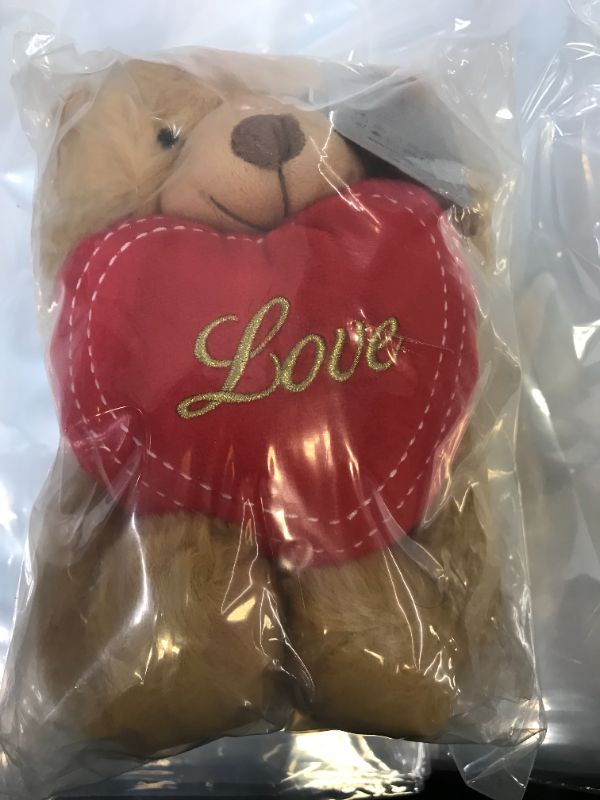 Photo 2 of  I Love You Plush Teddy Bear Gift 8"