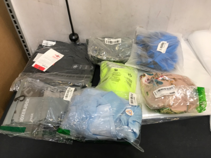 Photo 1 of ASSORTED USED CLOTHING BAG LOT, VARIOUS SIZES SOLD AS IS