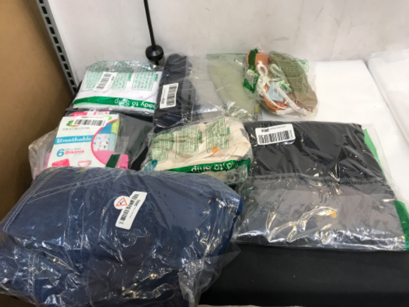 Photo 1 of ASSORTED USED CLOTHING BAG LOT, VARIOUS SIZES SOLD AS IS