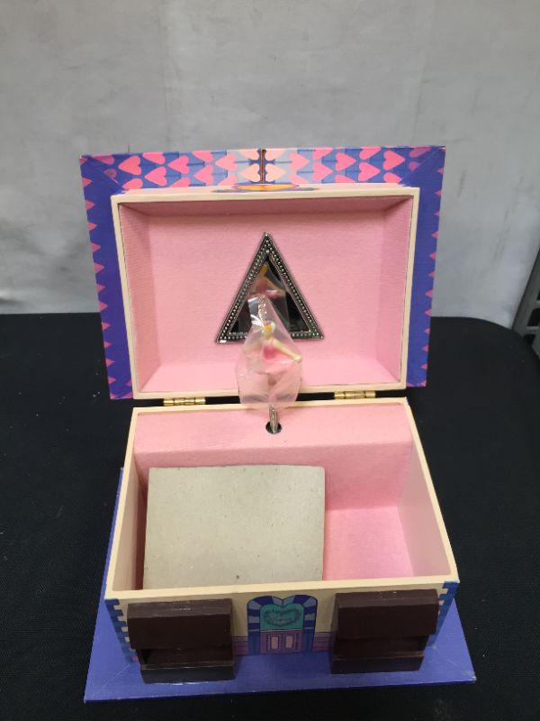 Photo 2 of ballerina hardboard jewelry box 