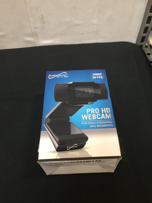 Photo 5 of Supersonic SC-940WC Webcam - 2 Megapixel - 30 fps - Black - USB 3.0 - Retail
(FACTORY SEALED)