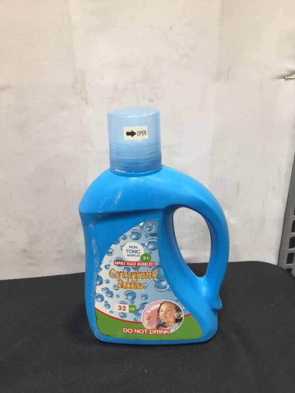 Photo 2 of 32 oz Bubble Refill Solution (up to 2.5 gallons), Nontoxic Bubble Concentrate for Kids, Bubble Machine, Bubble Wand, Bubble Gun, Bubble Blower, Party Favors.
