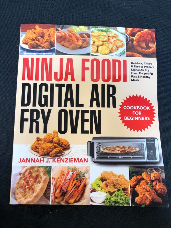 Photo 3 of  Jannah J Kenzieman 
Ninja Foodi Digital Air Fry Oven Cookbook for Beginners: Delicious, Crispy & Easy-to-Prepare Digital Air Fry Oven Recipes for Fast & Healthy Meals Paperback – November 5, 2020
