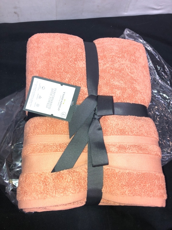 Photo 2 of 2pc Performance Towel Set Coral - Threshold