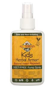 Photo 1 of All Terrain Insect Repellent, Natural, Kids Herbal Armor, Pump Spray - 4.0 fl oz