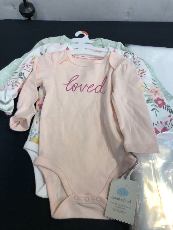 Photo 1 of 3 PACK BABY BODYSUIT SIZE 6-9 MONTHS