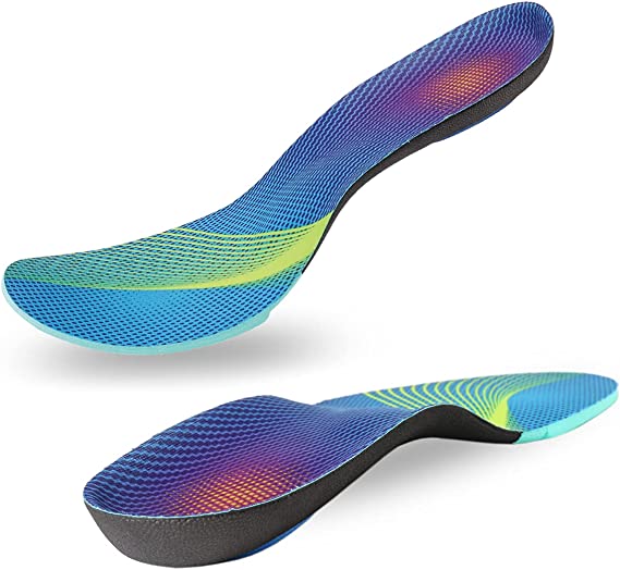 Photo 1 of Arch Support Insoles for Men Women Comfort Cushioning Profile Arch Supporting Shoe Insert, Insoles to Relieve Prevent Foot Pain for Sport or Work Every Day Plantar Fasciitis Flat Feet Foot Insoles

