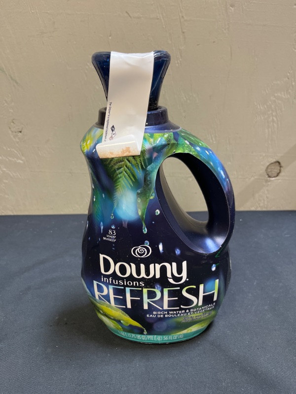 Photo 2 of Downy Infusions Liquid Fabric Softener, Refresh, Birch Water & Botanicals, 56 fl oz