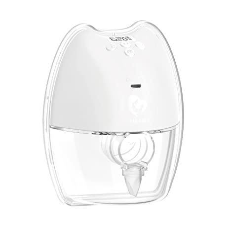 Photo 1 of Bellababy Wearable Breast Pump Hands Free,Silent and Pain Free,Long-Lasting Battery,4 Modes&9 Levels of Suction,Fewer Parts Needed to Clean,Fast Rechargeable.(White)