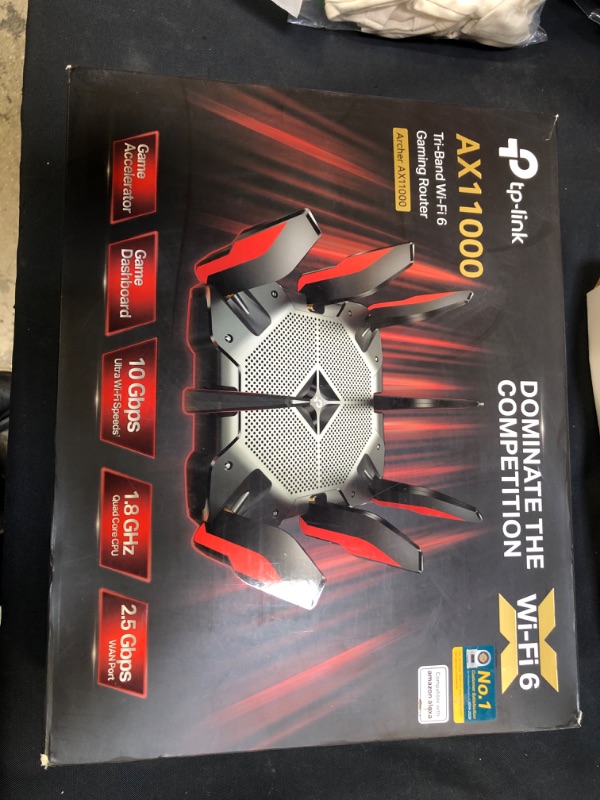 Photo 1 of TP-Link Archer AX11000 Tri-Band Wi-Fi 6 Router