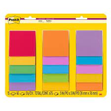 Photo 1 of Post-it 15pk Sticky Notes - Multicolor

