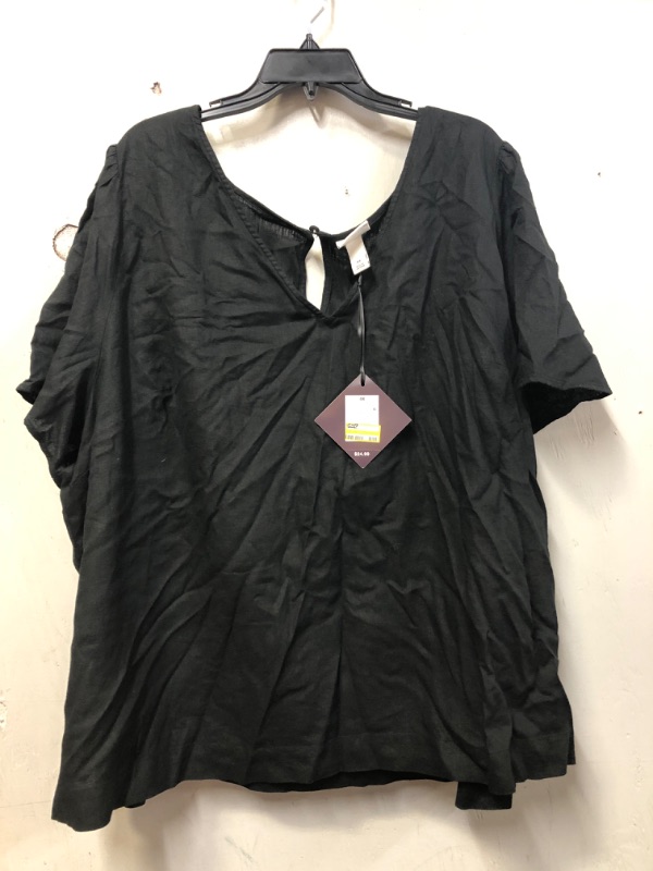 Photo 1 of BLACK V NECK SHIRT 4XL 