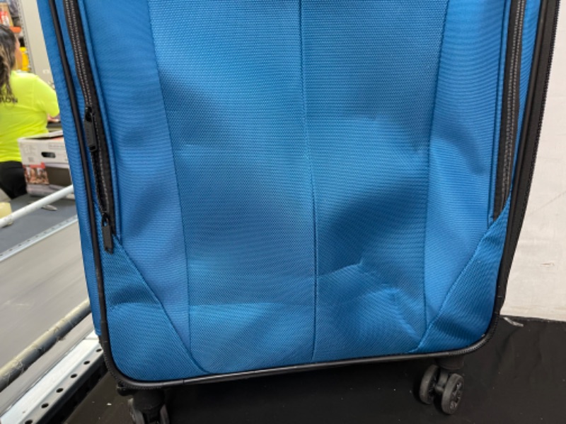 Photo 3 of American Tourister Phenom Softside Medium Checked Spinner Suitcase


