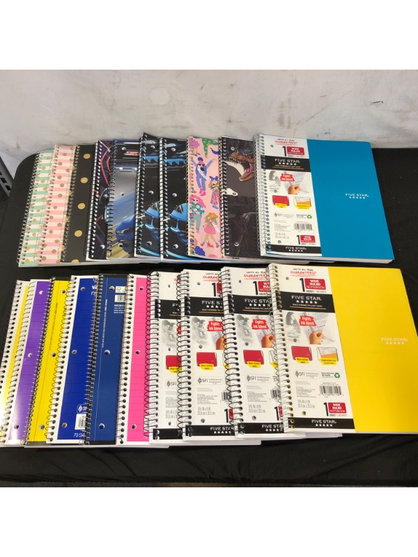 Photo 1 of VARIETY 20CT NOTEBOOKS