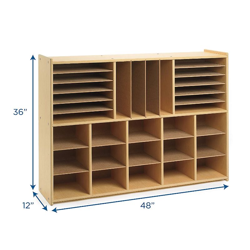 Photo 1 of Angeles Value Line Multi-Section Storage - Unit Only, Kids & Toddler Bookshelf, Book Shelf Organizer for Kids, Child Book Display, Baby Bookshelf for Nursery
