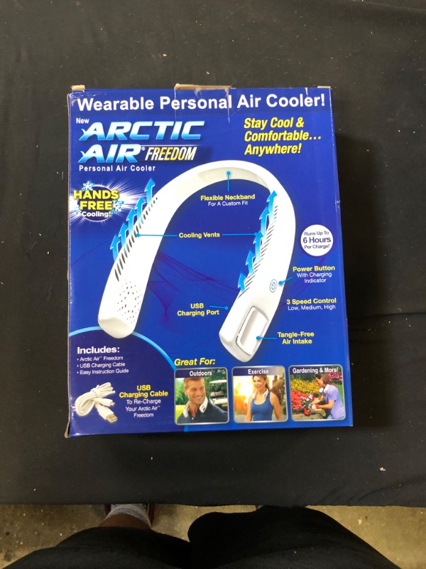 Photo 4 of  Arctic Air Pure Chill Evaporative Ultra Portable Personal Air Cooler with 4-Speed Air Vent