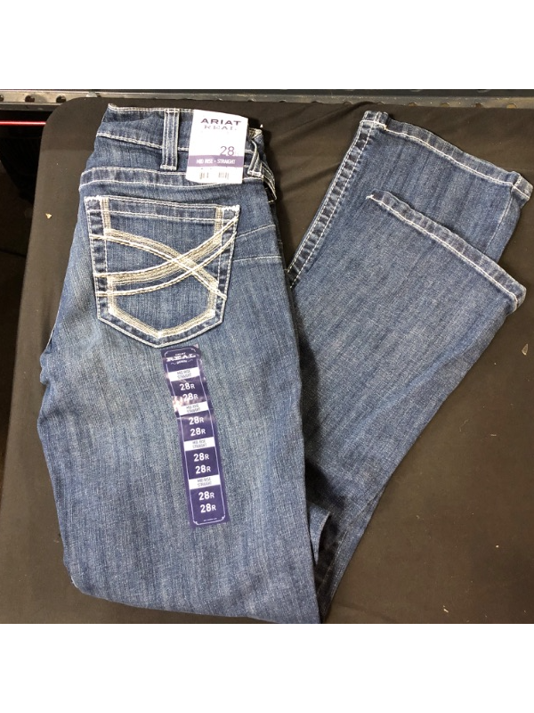 Photo 2 of ARIAT Women's R.e.a.l Mid Rise Straightjean
size 28R