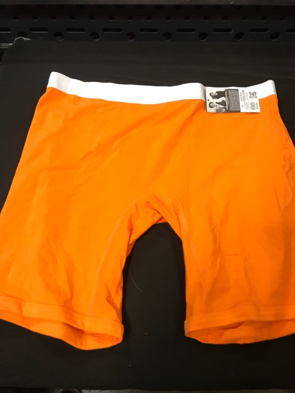Photo 2 of  Pride Adult TOMBOYX 9in Boxers - Orange XS