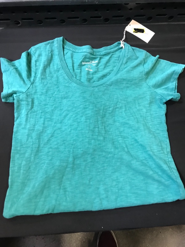 Photo 2 of  Women's Short Sleeve T-Shirt Dress - Universal Thread Teal Green Size  XS - 