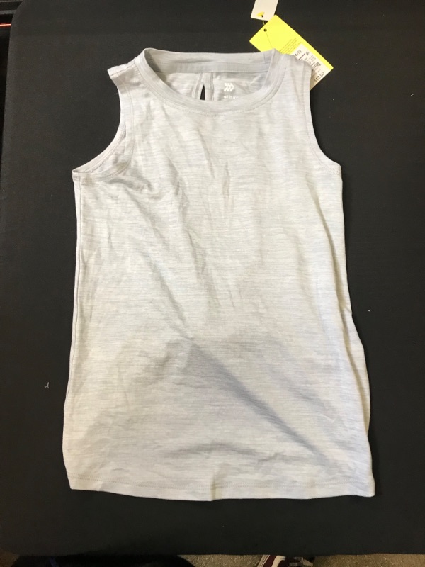 Photo 4 of  Girls' Studio Tank Top - All in Motion Gray Size XS