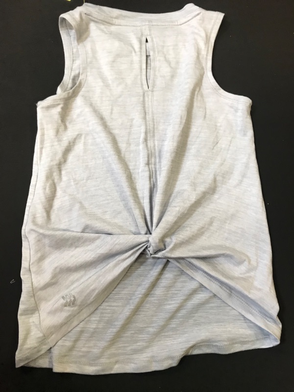 Photo 3 of  Girls' Studio Tank Top - All in Motion Gray Size XS