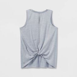 Photo 1 of  Girls' Studio Tank Top - All in Motion Gray Size XS