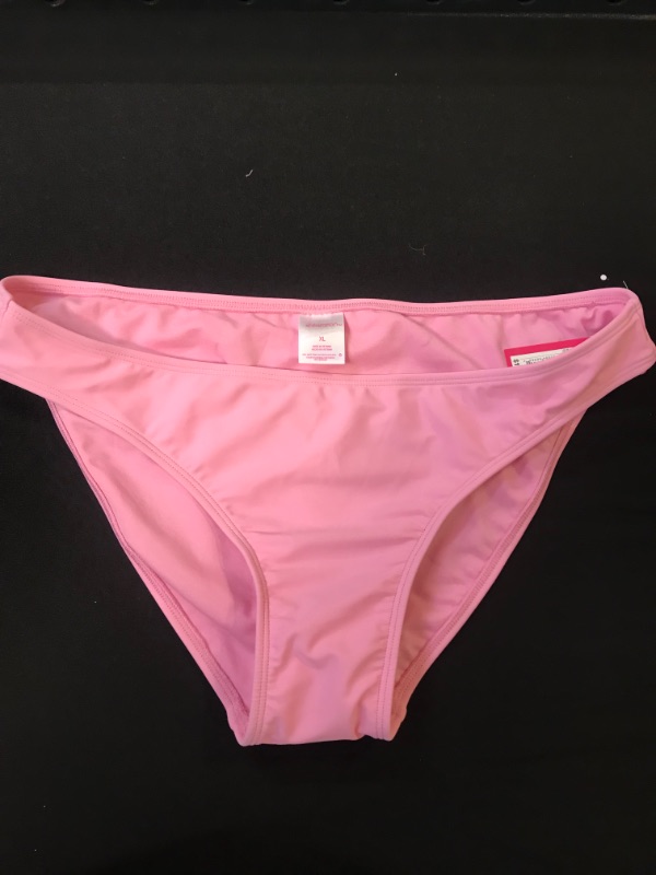 Photo 2 of  Juniors' Hipster Bikini Bottom - Xhilaration Pink Size XL