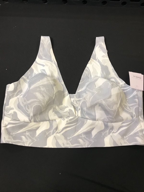 Photo 2 of  Women's Second Skin Comfort Bralette - Auden Gray Swirl XS