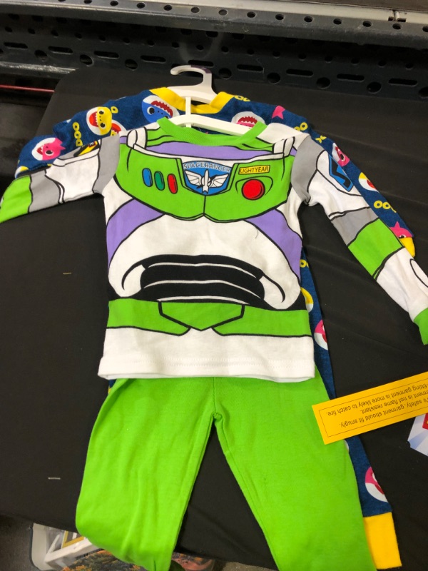 Photo 2 of  Toddler Boys' Toy Story Uniform Snug Fit Pajama Set - Size 2T -