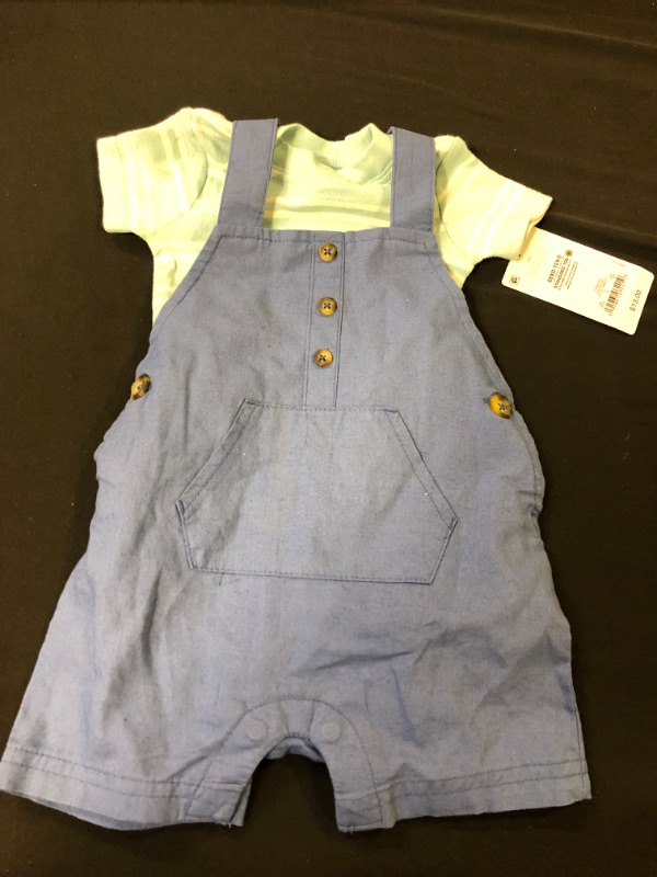 Photo 1 of Carter's Just One You Baby Boys' Striped Romper - Blue Size 3M -