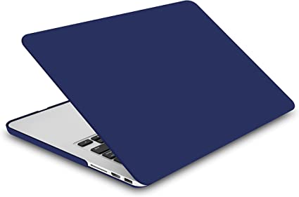 Photo 1 of KECC Compatible with MacBook Pro 16 inch Case Cover A2141 with Touch Bar Touch ID Plastic Hard Shell + Keyboard Cover + Slim Sleeve + Screen Protector + Pouch (Matte Navy)
