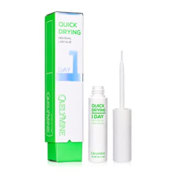 Photo 1 of 3 CAELYMINE Eyelash Glue for False Eyelashes, Latex Free, Strong Hold and Waterproof, Eyelash Adhesive,Clear Eyelash Glue,Suitable for Sensitive Eyes,White Lash Glue