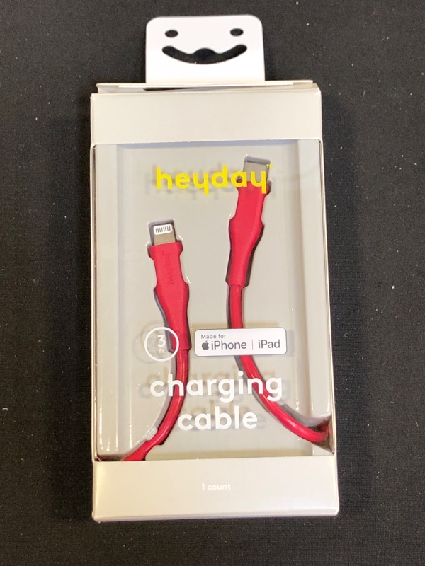 Photo 2 of Heyday™ Lightning to USB-C Round Cable - Electric Magenta
