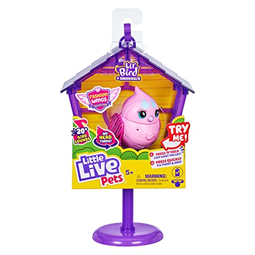 Photo 1 of Little Live Pets - Lil Bird & Bird House: Princess Polly
