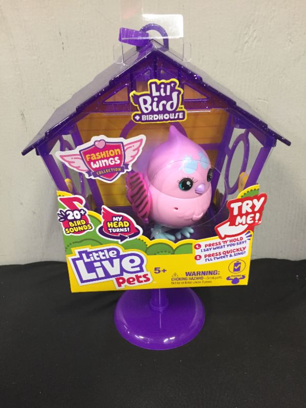 Photo 2 of Little Live Pets - Lil Bird & Bird House: Princess Polly
